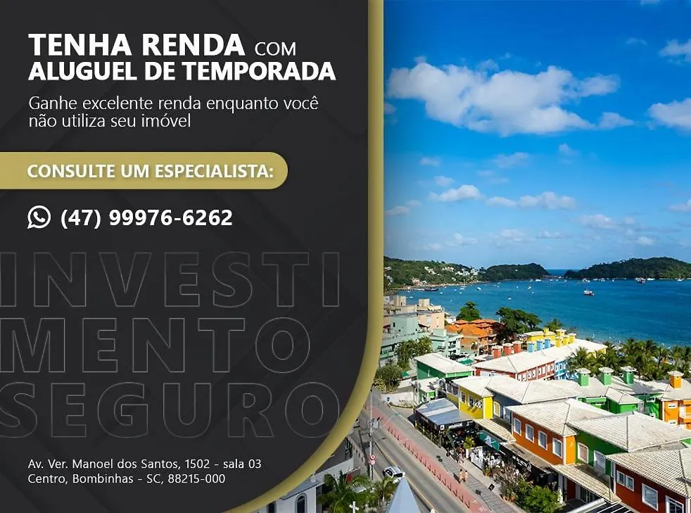 Varandas Do Atlantico - Confortavel Apartamento Em Condo Pe Na Areia Bombinhas